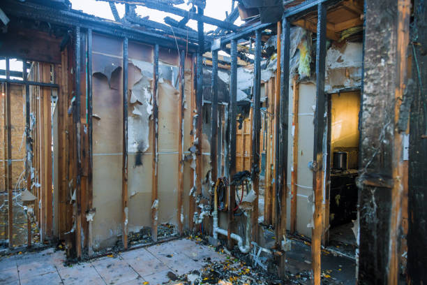 Professional Smoke Damage Restoration technician working in Jarrettsville, MD